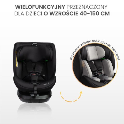 FOTELIK BOSCO I-SIZE BLACK (40-150)