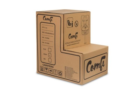 FOTELIK COMFI I-SIZE GREEN (40-150)