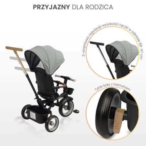ROWEREK 3-KOŁOWY SABER LIGHT PINK