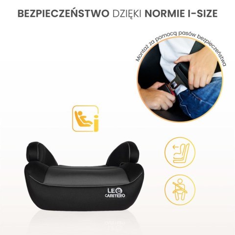 FOTELIK LEO I-SIZE GREY (125-150)