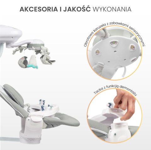 HUŚTAWKA ELEKTRYCZNA RAFFI GRAPHITE