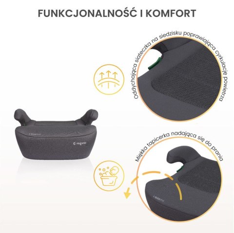 FOTELIK JAGUAR I-SIZE BLACK (125-150)