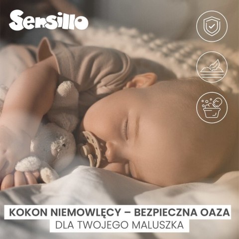 KOKON MUŚLIN BALETNICE RÓŻOWE 80x45 + PODUSZKA KOKON MUŚLIN BALETNICE RÓŻOWE 80x45 + PODUSZKA