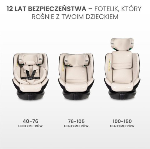 FOTELIK LUMI I-SIZE GREEN (40-150)