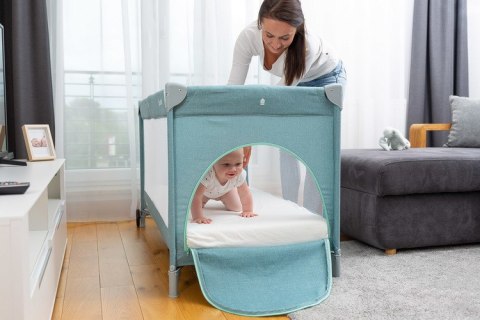ŁÓŻECZKO TURYSTYCZNE BASIC PLUS GREY ŁÓŻECZKO TURYSTYCZNE BASIC PLUS GREY