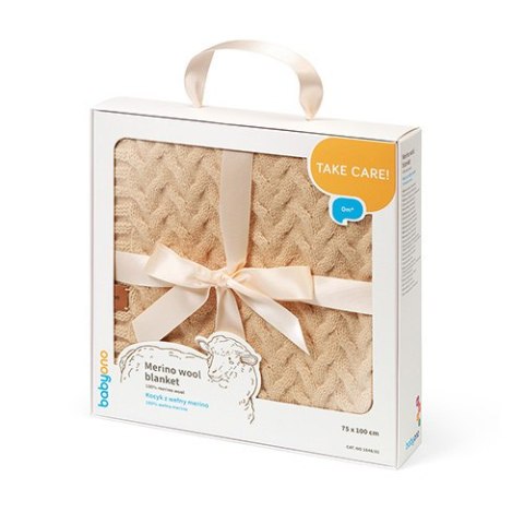 1648/02 KOC Z WEŁNY MERINO CIEMNY BEŻ