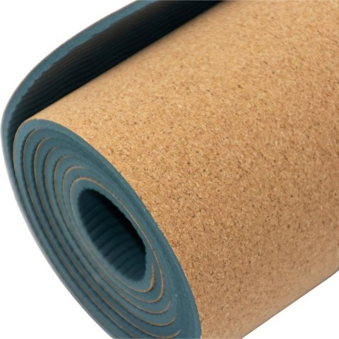 KORKOWA MATA DO ĆWICZEŃ JOGI 183x61x0.4CM ENERO FIT