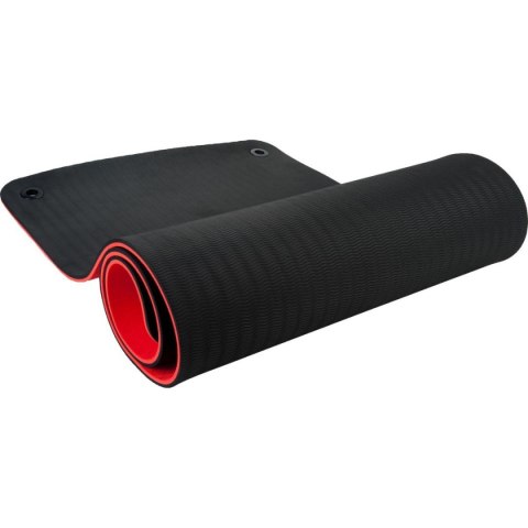 MATA DO ĆWICZEŃ TPE POMARAŃĆZOWO CZARNA Z OTWORAMI 173x61x1CM PURE 2 IMPORVE
