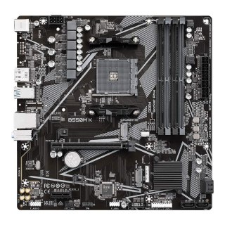 Płyta Gigabyte B550M K /AMD B550/DDR4/SATA3/M.2/USB3.0/PCIe4.0/AM4/mATX