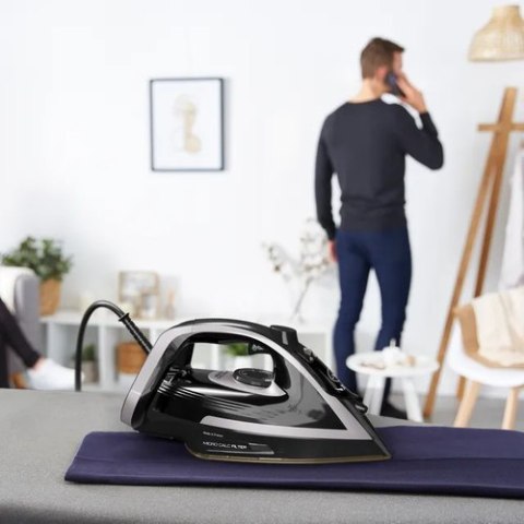 TEFAL | FV8062 Puregliss | Żelazko parowe | 3000 W | Pojemność zbiornika na wodę 0,27 ml | Ciągła para 50 g/min | Wydajność uder