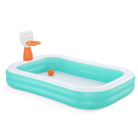 Basen dmuchany Dunk'N Splash 251 x 168 x 102 cm Bestway 54445 Basen dmuchany Dunk'N Splash 251 x 168 x 102 cm Bestway 54445