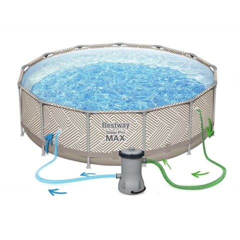Basen ogrodowy stelażowy 396 x 107 cm 11w1 Bestway 561FY Basen ogrodowy stelażowy 396 x 107 cm 11w1 Bestway 561FY