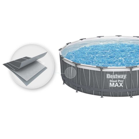 Basen ogrodowy stelażowy 457 x 107 cm 13w1 Bestway 561GD Basen ogrodowy stelażowy 457 x 107 cm 13w1 Bestway 561GD