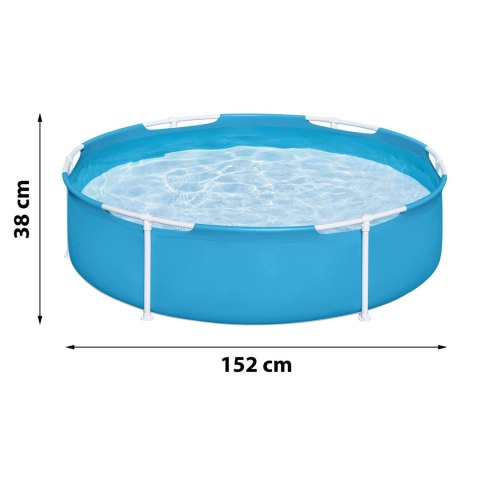 Basen stelażowy okrągły dla dziecka 152 x 38 cm Bestway 56283 Basen stelażowy okrągły dla dziecka 152 x 38 cm Bestway 56283
