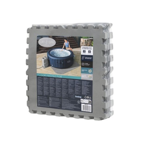 Mata piankowa pod SPA puzzle 50 x 50 cm 16 szt Bestway 60334 Mata piankowa pod SPA puzzle 50 x 50 cm 16 szt Bestway 60334