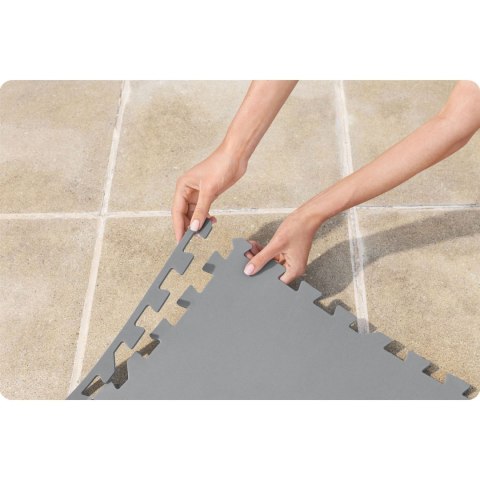 Mata piankowa pod SPA puzzle 50 x 50 cm 16 szt Bestway 60334 Mata piankowa pod SPA puzzle 50 x 50 cm 16 szt Bestway 60334