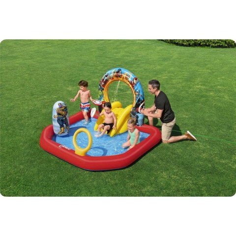 Plac zabaw dmuchany Avengers 211 x 198 x 125 cm Bestway 98800 Plac zabaw dmuchany Avengers 211 x 198 x 125 cm Bestway 98800