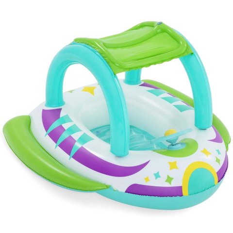 Ponton plażowy do pływania z daszkiem 107 x 112 cm Bestway 34149 Ponton plażowy do pływania z daszkiem 107 x 112 cm Bestway 34149