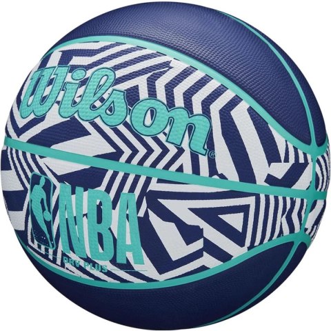 PIŁKA DO KOSZYKÓWKI WILSON NBA DRV PLUS DAZZLE CAMO BSKT INDIGO R.7