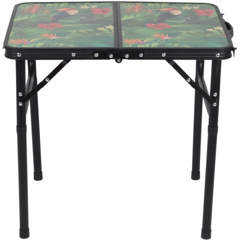 STOLIK TURYSTYCZNY SKŁADANY KEMPINGOWY 60X45X25/56CM FLOWER