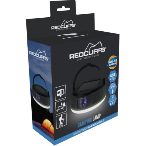 LATARKA LAMPA CAMPING SOLARNA USB REDCLIFFS LATARKA LAMPA CAMPING SOLARNA USB REDCLIFFS