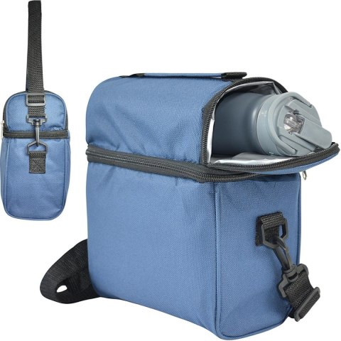 LUNCHBOX TORBA TERMICZNA Z BUTELKĄ I 2 POJEMNIKAMI REDCLIFFS NIEBIESKI LUNCHBOX TORBA TERMICZNA Z BUTELKĄ I 2 POJEMNIKAMI REDCLIFFS NIEBIESKI
