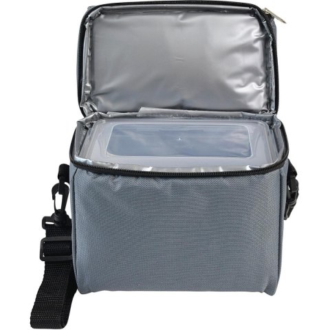 LUNCHBOX TORBA TERMICZNA Z BUTELKĄ i 2 POJEMNIKAMI REDCLIFFS SZARY LUNCHBOX TORBA TERMICZNA Z BUTELKĄ i 2 POJEMNIKAMI REDCLIFFS SZARY