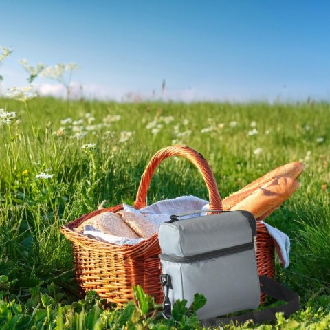 LUNCHBOX TORBA TERMICZNA Z BUTELKĄ i 2 POJEMNIKAMI REDCLIFFS SZARY LUNCHBOX TORBA TERMICZNA Z BUTELKĄ i 2 POJEMNIKAMI REDCLIFFS SZARY