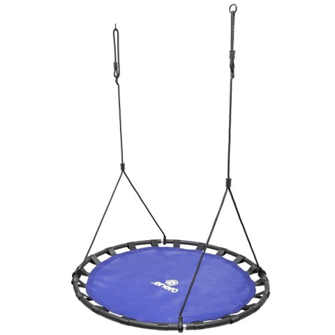 HUŚTAWKA OGRODOWA BOCIANIE GNIAZDO 120CM NIEBIESKA