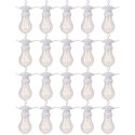 GIRLANDA OGRODOWA PARTY LIGHT 20LED A60 BIAŁY KABEL