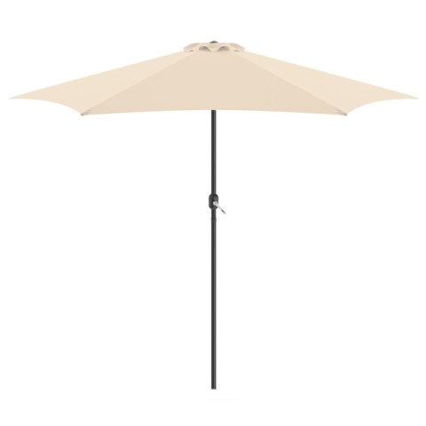 PARASOL OGRODOWY 300CM SKŁADANY BEŻOWY PARASOL OGRODOWY 300CM SKŁADANY BEŻOWY