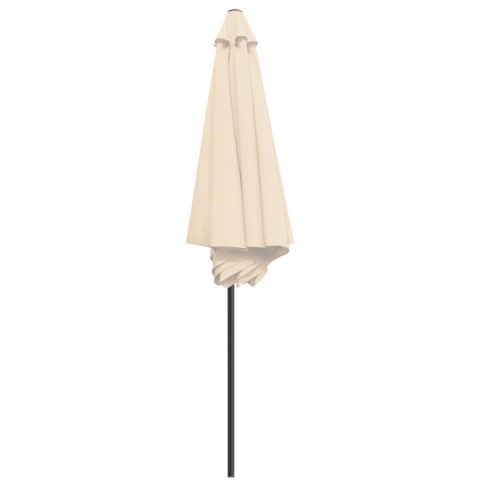 PARASOL OGRODOWY 300CM SKŁADANY BEŻOWY PARASOL OGRODOWY 300CM SKŁADANY BEŻOWY
