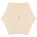 PARASOL OGRODOWY 300CM SKŁADANY BEŻOWY