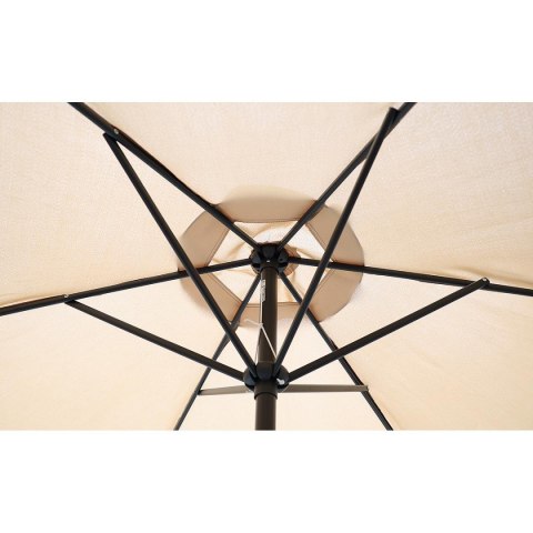 PARASOL OGRODOWY 300CM SKŁADANY BEŻOWY PARASOL OGRODOWY 300CM SKŁADANY BEŻOWY