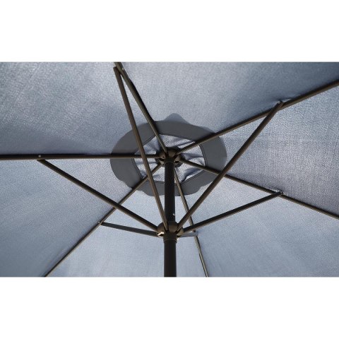 PARASOL OGRODOWY 300CM SKŁADANY GRANATOWY
