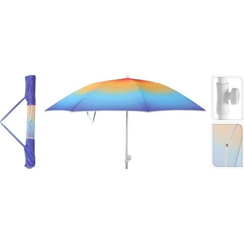PARASOL PLAŻOWY OGRODOWY 180CM RAINBOW PARASOL PLAŻOWY OGRODOWY 180CM RAINBOW