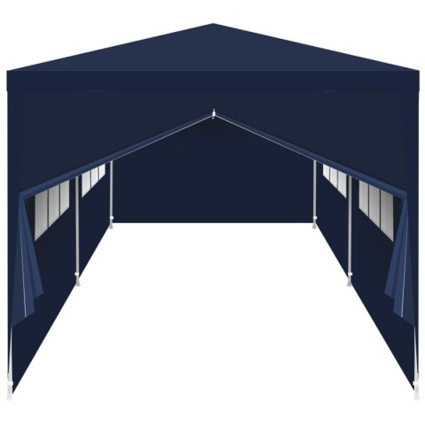 PAWILON NAMIOT OGRODOWY CATERINGOWY PE 6x3M + 6 ŚCIANEK GRANATOWY