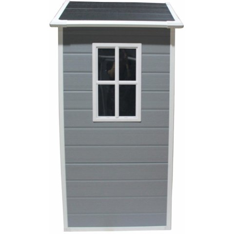 DOMEK OGRODOWY NARZĘDZIOWY PVC 133,5x103x202CM DOMEK OGRODOWY NARZĘDZIOWY PVC 133,5x103x202CM