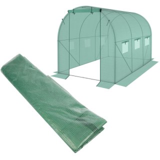 FOLIA POSZYCIE COVER NA TUNEL OGRODOWY SZKLARNIĘ 200x300x200CM ZIELONA