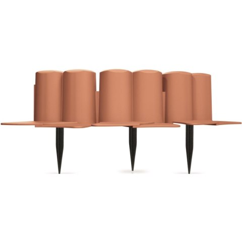 PALISADA OGRODOWA OBRZEŻE TRAWNIKOWE 302CM IPAL 6 TERAKOTA PALISADA OGRODOWA OBRZEŻE TRAWNIKOWE 302CM IPAL 6 TERAKOTA