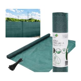 SIATKA CIENIUJĄCA 140G/M2 1.5X50M CIEMNO ZIELONA