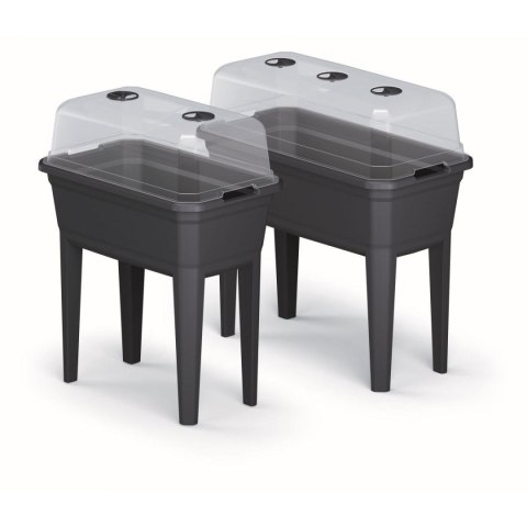 SZKLARNIA STOJĄCA ROZSADNIK RESPANA SET ECOLINE 59,6x36,8x75,3CM ANTRACYT SZKLARNIA STOJĄCA ROZSADNIK RESPANA SET ECOLINE 59,6x36,8x75,3CM ANTRACYT