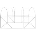 SZKLARNIA TUNEL OGRODOWY 200X300X200CM PE KONTRUKCJA STAL BIAŁA