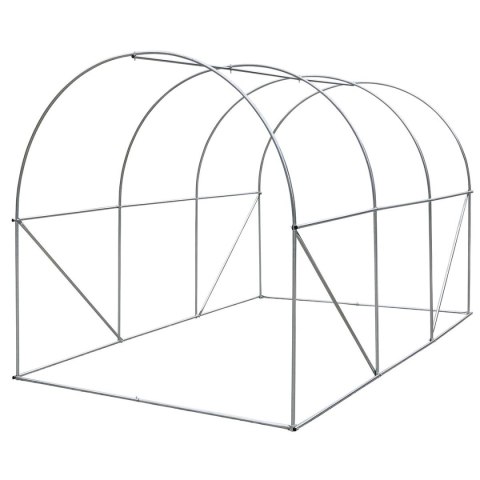 SZKLARNIA TUNEL OGRODOWY 200X300X200CM PE KONTRUKCJA STAL ZIELONA SZKLARNIA TUNEL OGRODOWY 200X300X200CM PE KONTRUKCJA STAL ZIELONA