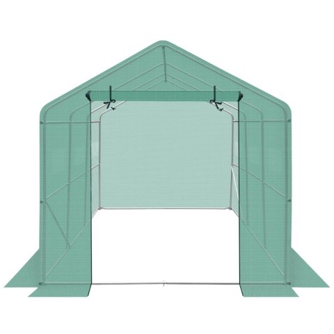 SZKLARNIA TUNEL OGRODOWY 200x350x200CM PE KONSTRUKCJA STAL ZIELONA SZKLARNIA TUNEL OGRODOWY 200x350x200CM PE KONSTRUKCJA STAL ZIELONA
