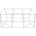 SZKLARNIA TUNEL OGRODOWY 200x350x200CM PE KONSTRUKCJA STAL ZIELONA