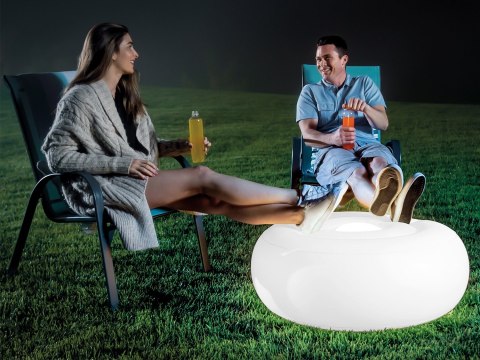 Pływająca dmuchana lampka basenowa Ottoman LED 86 x 33 cm INTEX 68697 Pływająca dmuchana lampka basenowa Ottoman LED 86 x 33 cm INTEX 68697