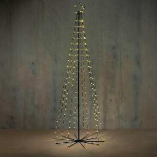 CHOINKA DEKORACYJNA 290 LED CIEPŁY BIAŁY 300CM LUCA