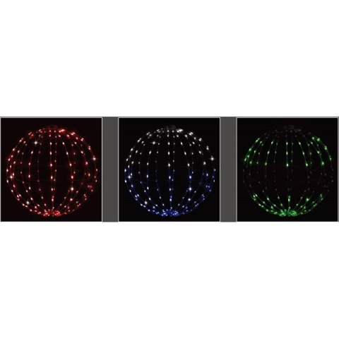 KULA DEKORACYJNA WISZĄCA 168LED RGB 40CM KULA DEKORACYJNA WISZĄCA 168LED RGB 40CM