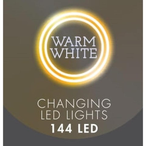 LAMPKI CHOINKOWE KURTYNA ŚWIETLNA ZEW/WEW 144 LED 120X120CM Z PILOTEM CIEPŁY BIAŁY LAMPKI CHOINKOWE KURTYNA ŚWIETLNA ZEW/WEW 144 LED 120X120CM Z PILOTEM CIEPŁY BIAŁY